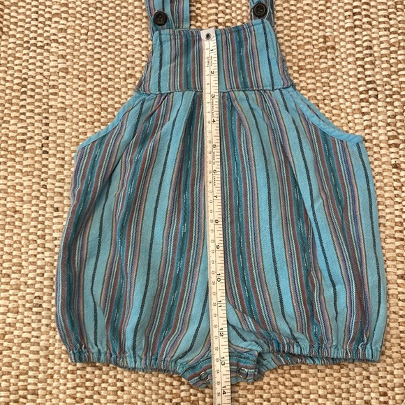 Vintage Guatemalan Child Toddler Romper Overall 2T Unisex Y2K - Picture 8 of 10